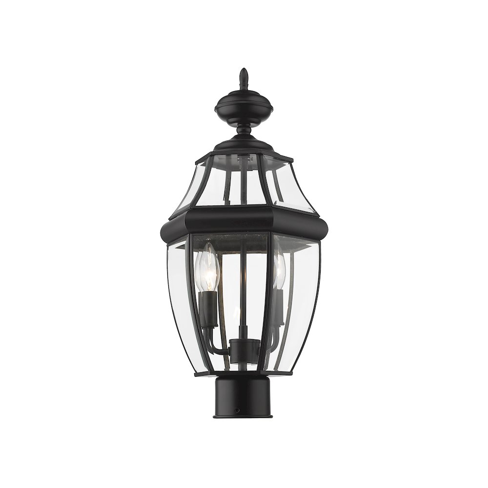 Z-Lite 2 Light Outdoor Post Mount Fixture. Picture 1