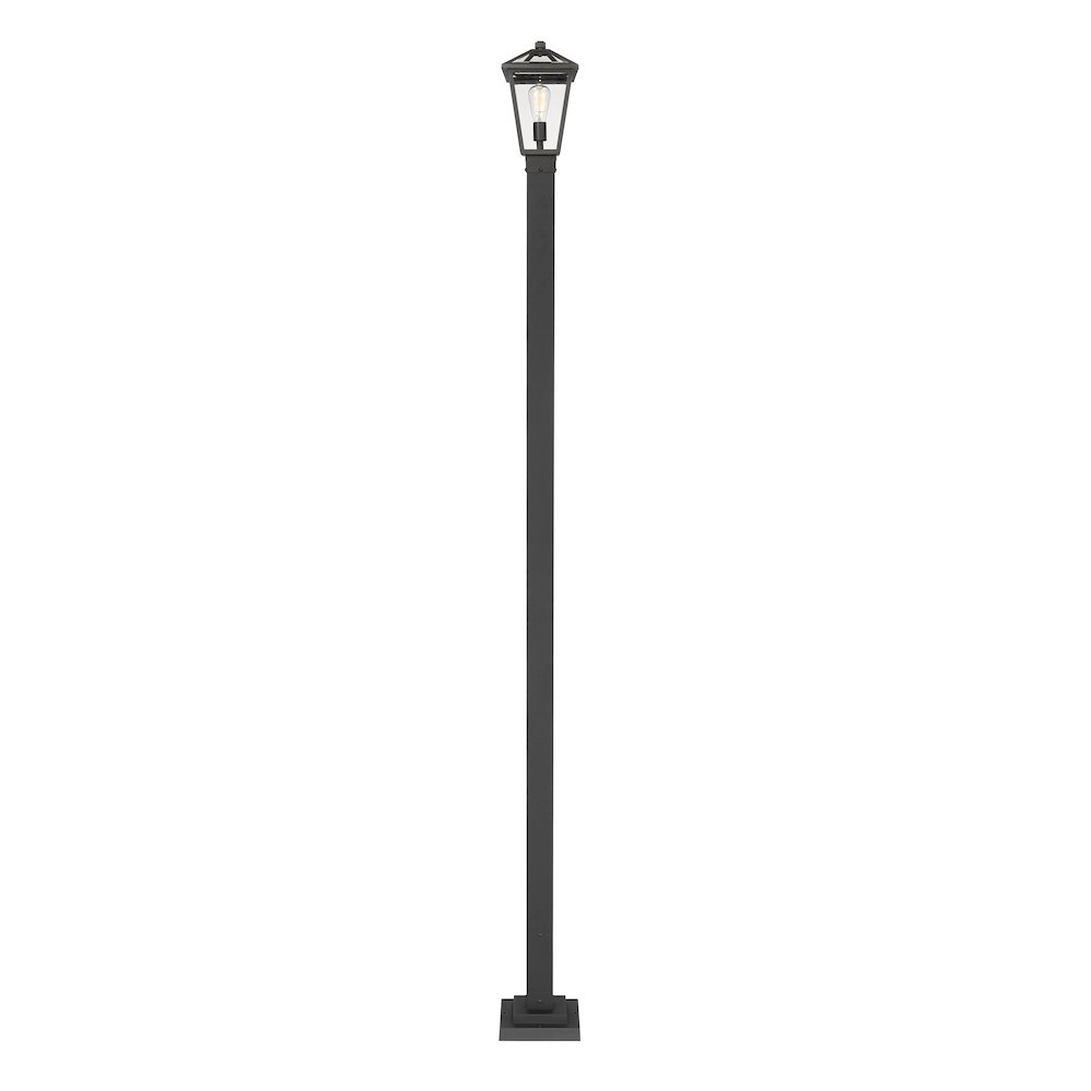 Z-Lite 1 Light Outdoor Post Mounted Fixture. Picture 2