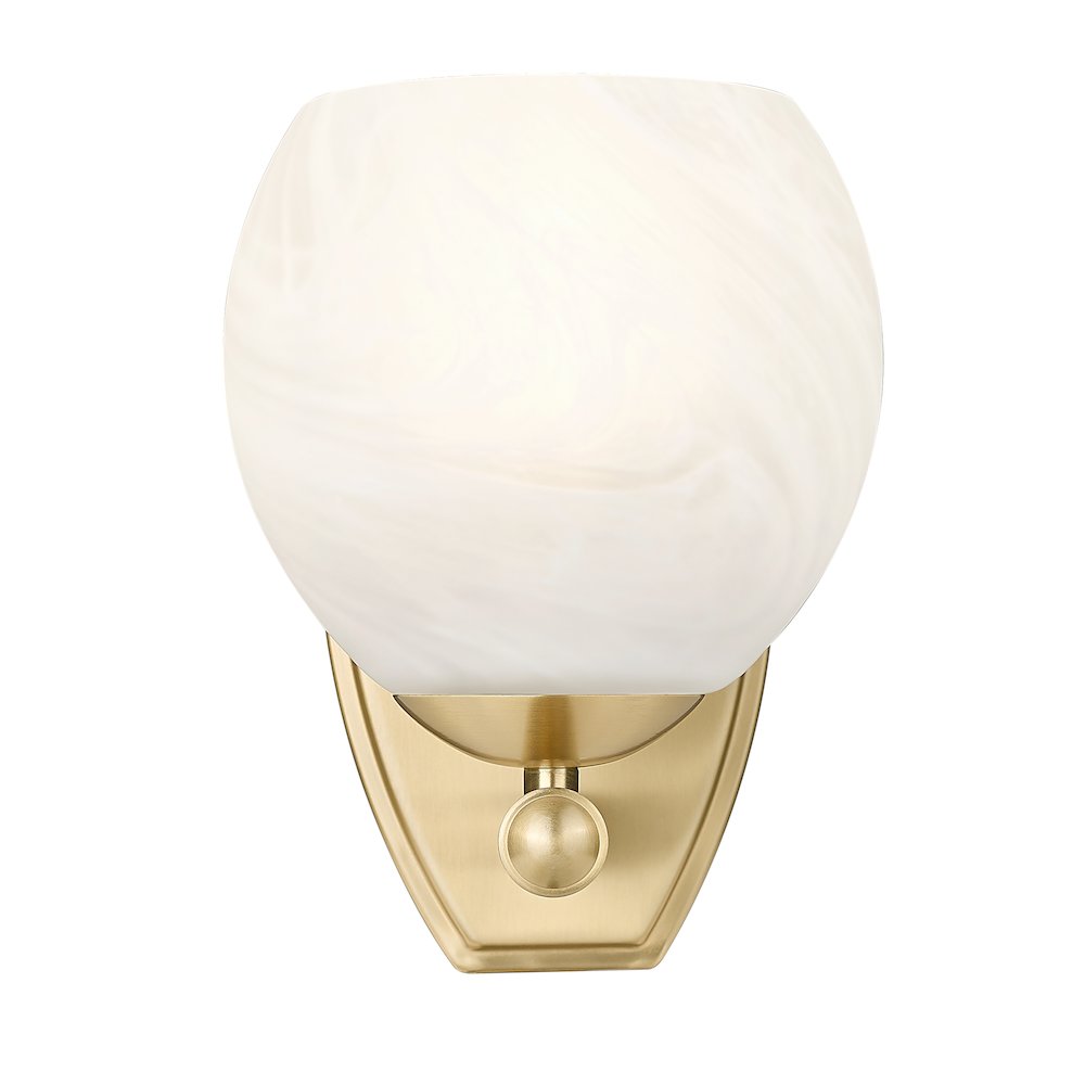 Z-Lite 1 Light Wall Sconce, Modern Gold. Picture 2