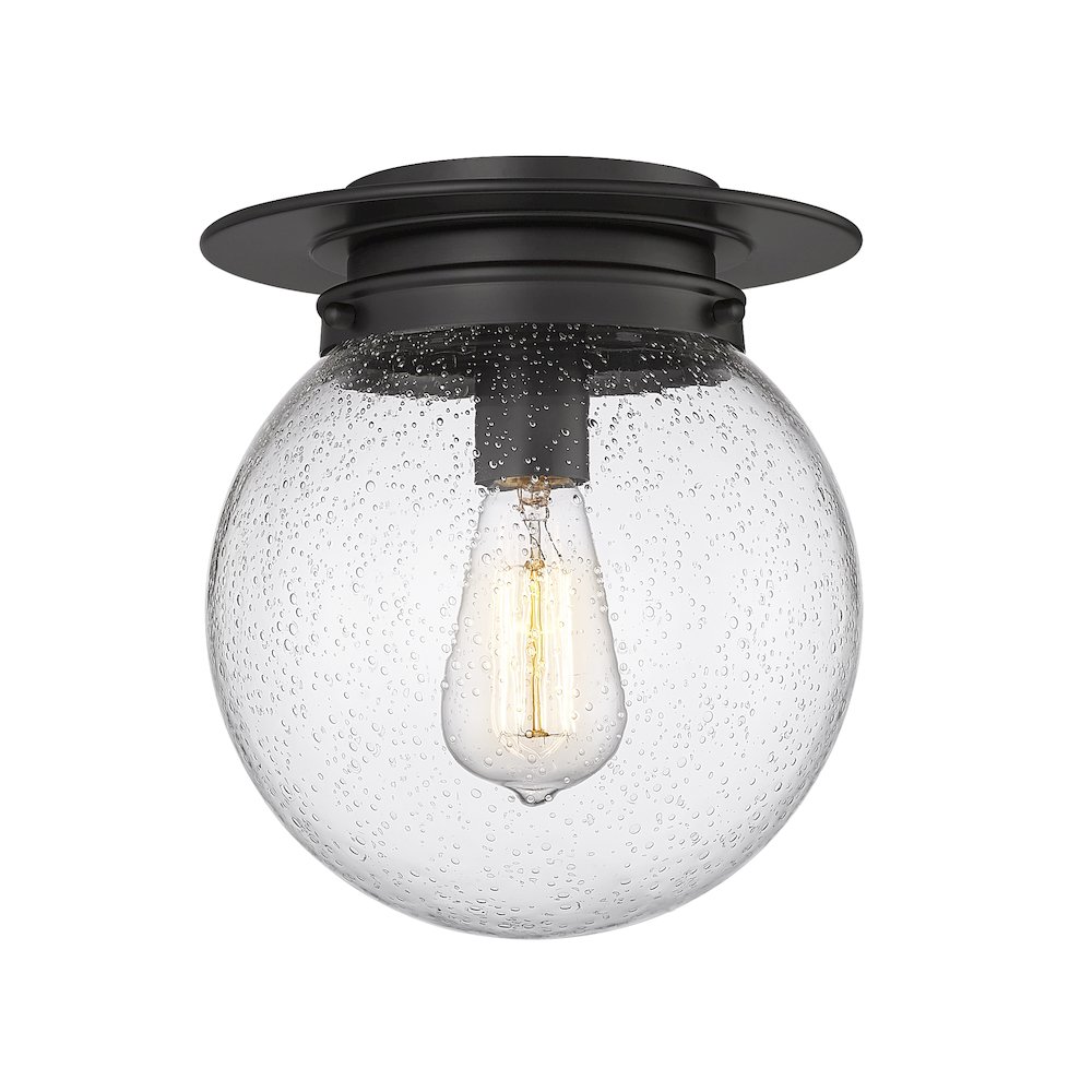 Z-Lite 1 Light Flush Mount. Picture 1