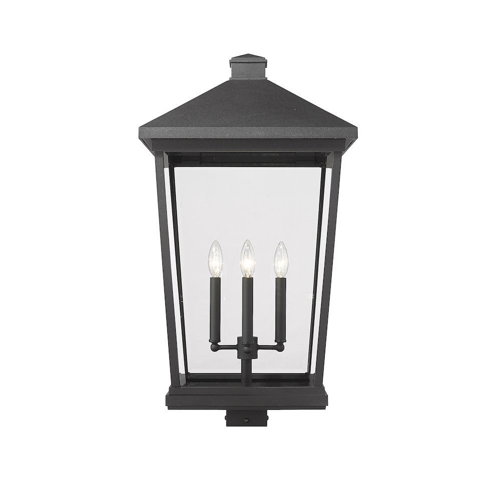 Z-Lite 4 Light Outdoor Post Mount Fixture. Picture 2