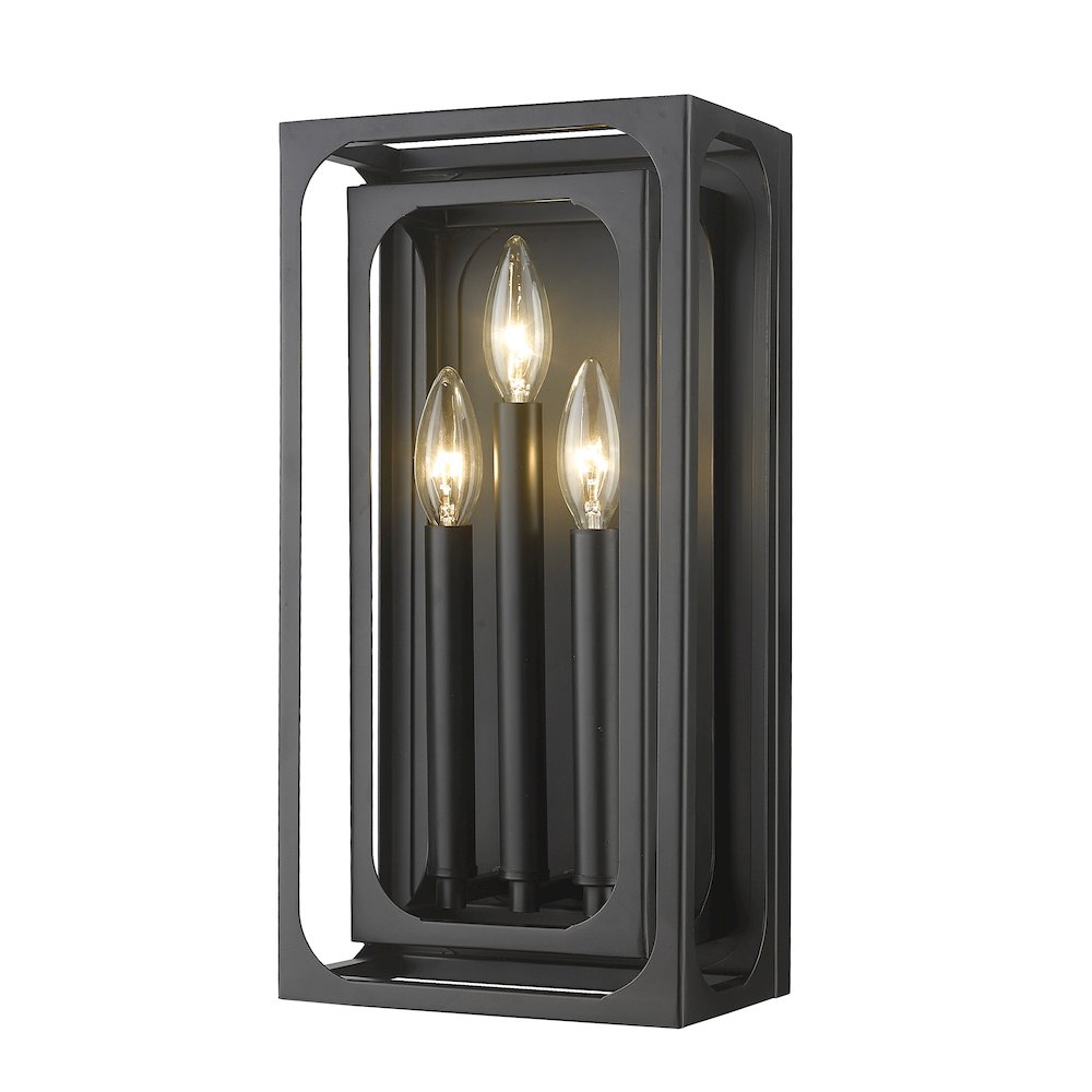 Z-Lite 3 Light Wall Sconce. Picture 1