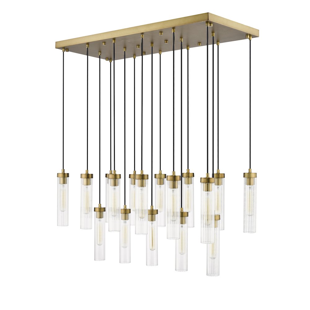 Z-Lite 17 Light Linear Chandelier. Picture 5