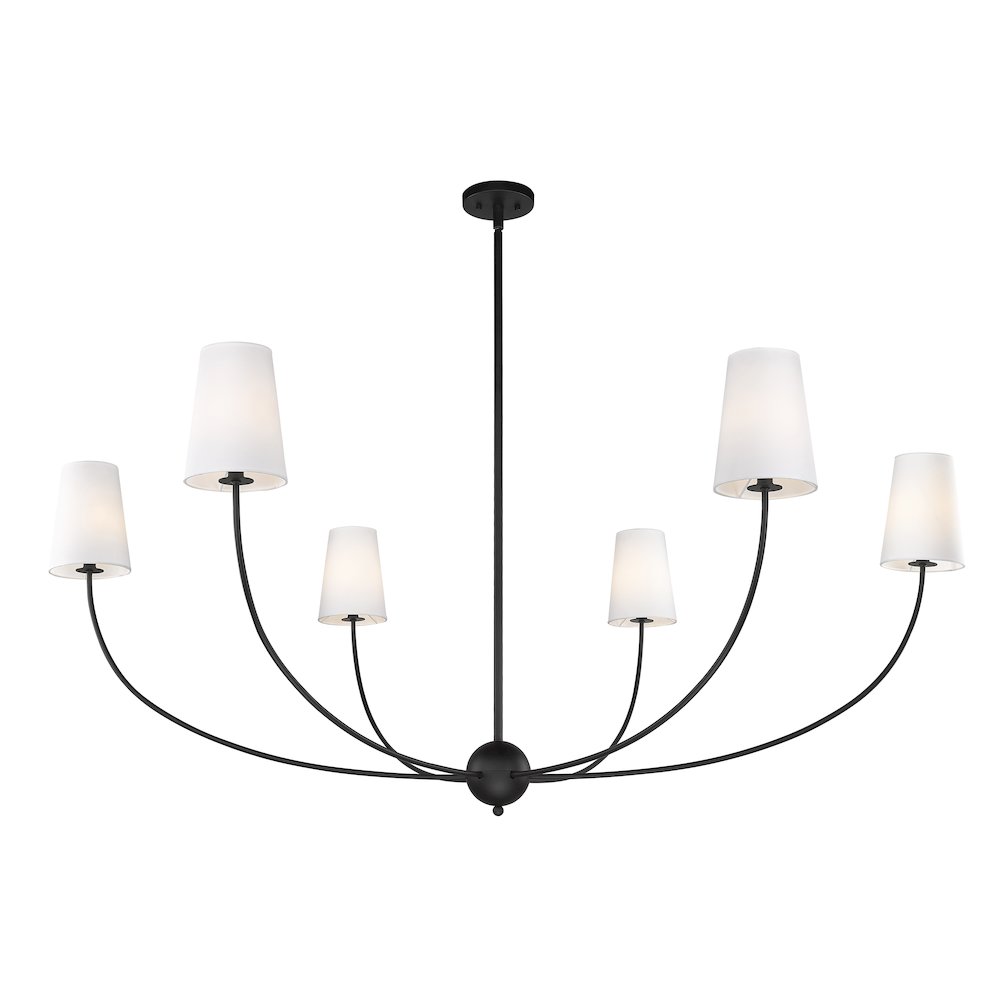 Z-Lite 6 Light Chandelier. Picture 3