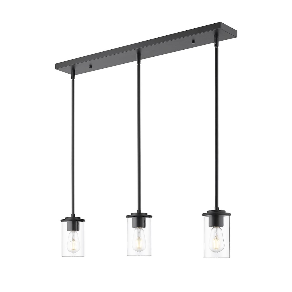 Z-Lite 3 Light Pendant. Picture 1