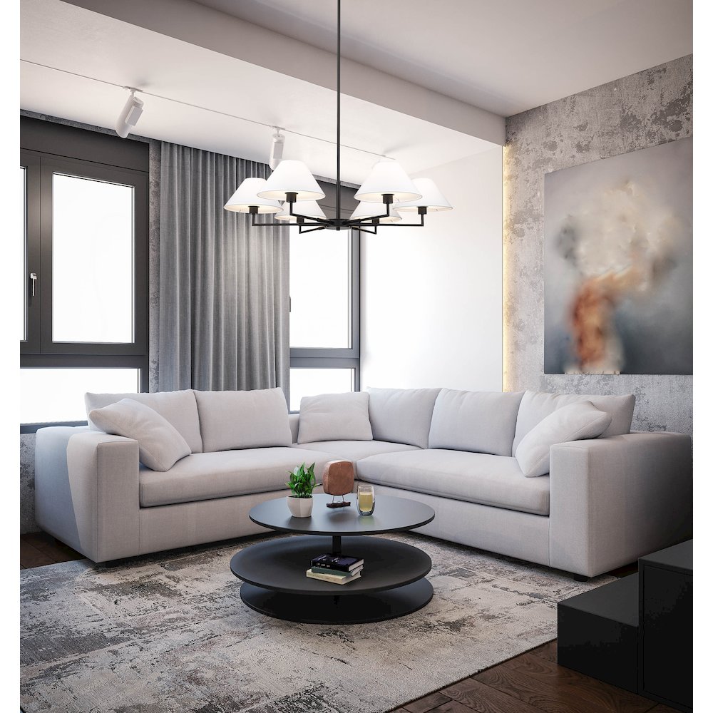Z-Lite 6 Light Chandelier. Picture 6