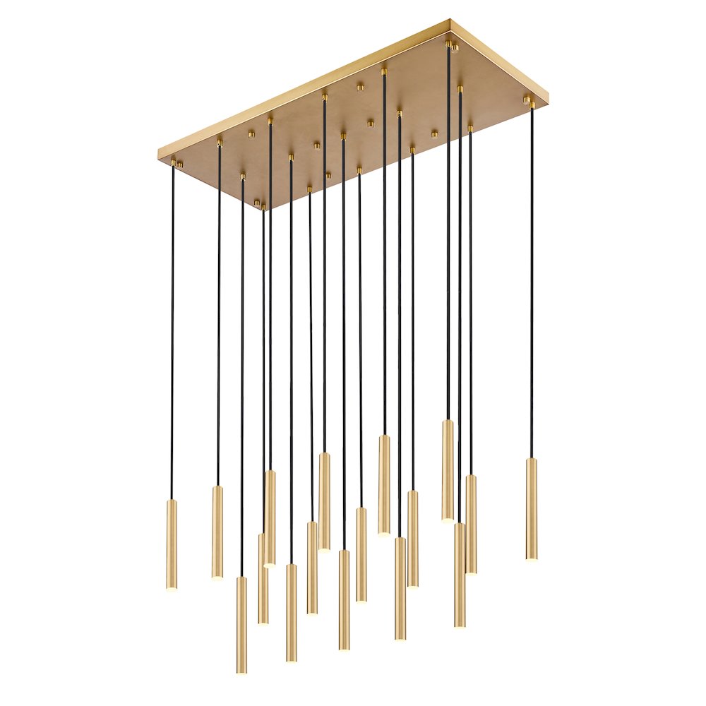 Z-Lite 17 Light Linear Chandelier. Picture 1