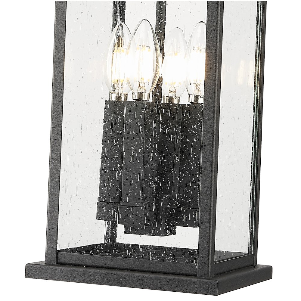 Z-Lite 4 Light Outdoor Chain Mount Ceiling Fixture. Picture 4