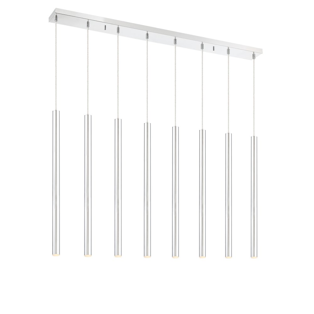 Z-Lite 8 Light Linear Chandelier. Picture 2