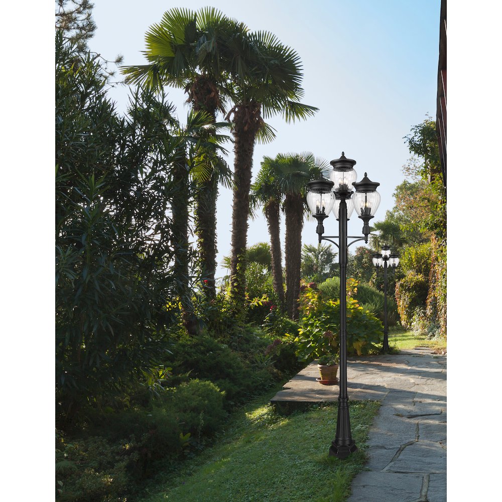 Z-Lite 4 Light Outdoor Post Mounted Fixture. Picture 7