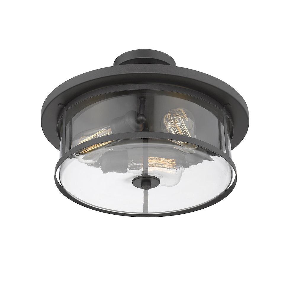 Z-Lite 3 Light Semi Flush Mount. Picture 2
