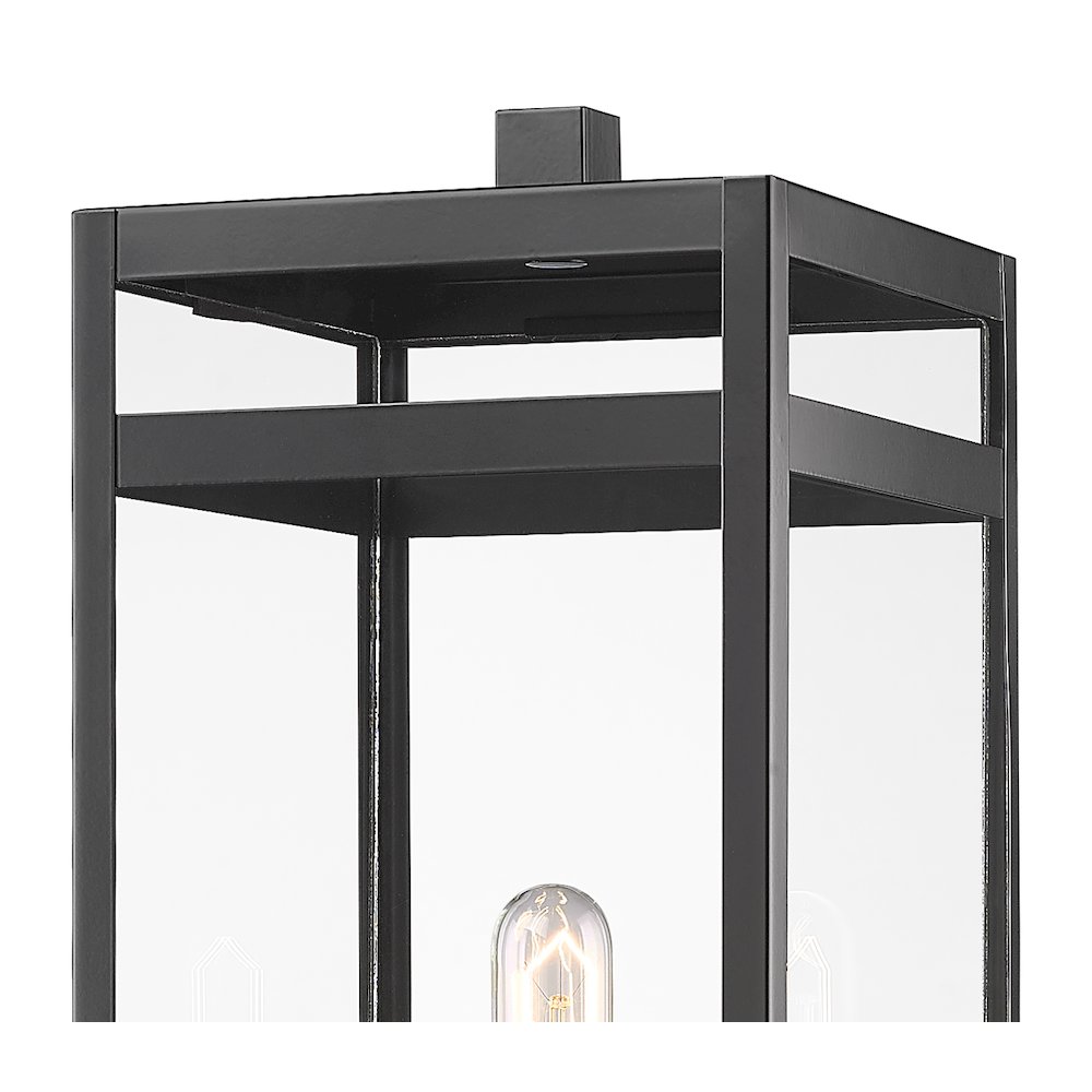 Z-Lite 1 Light Outdoor Post Mounted Fixture. Picture 4