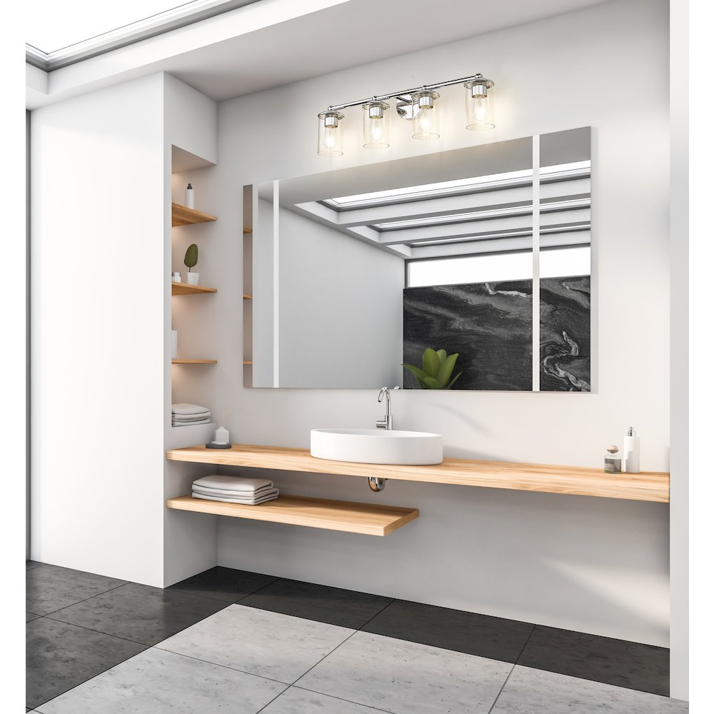 Z-Lite 4 Light Vanity. Picture 6