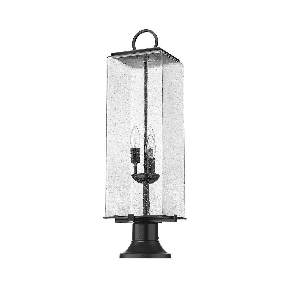 Z-Lite 3 Light Outdoor Pier Mounted Fixture. Picture 5
