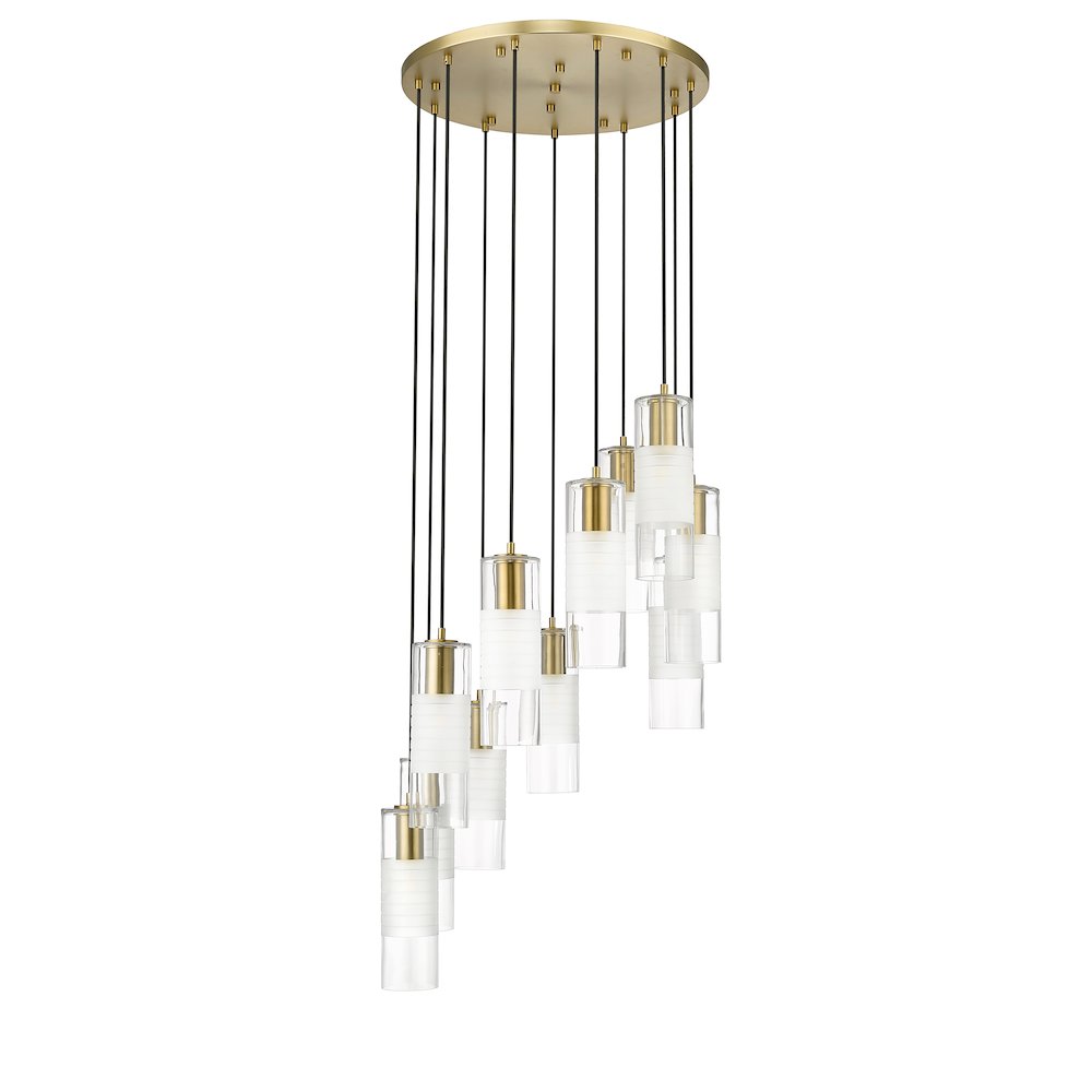 Z-Lite 11 Light Chandelier. Picture 5
