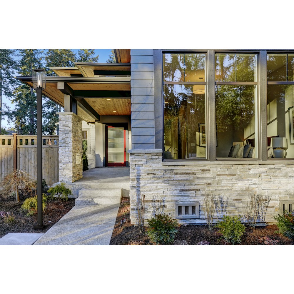 Z-Lite 1 Light Outdoor Post Mounted Fixture. Picture 6