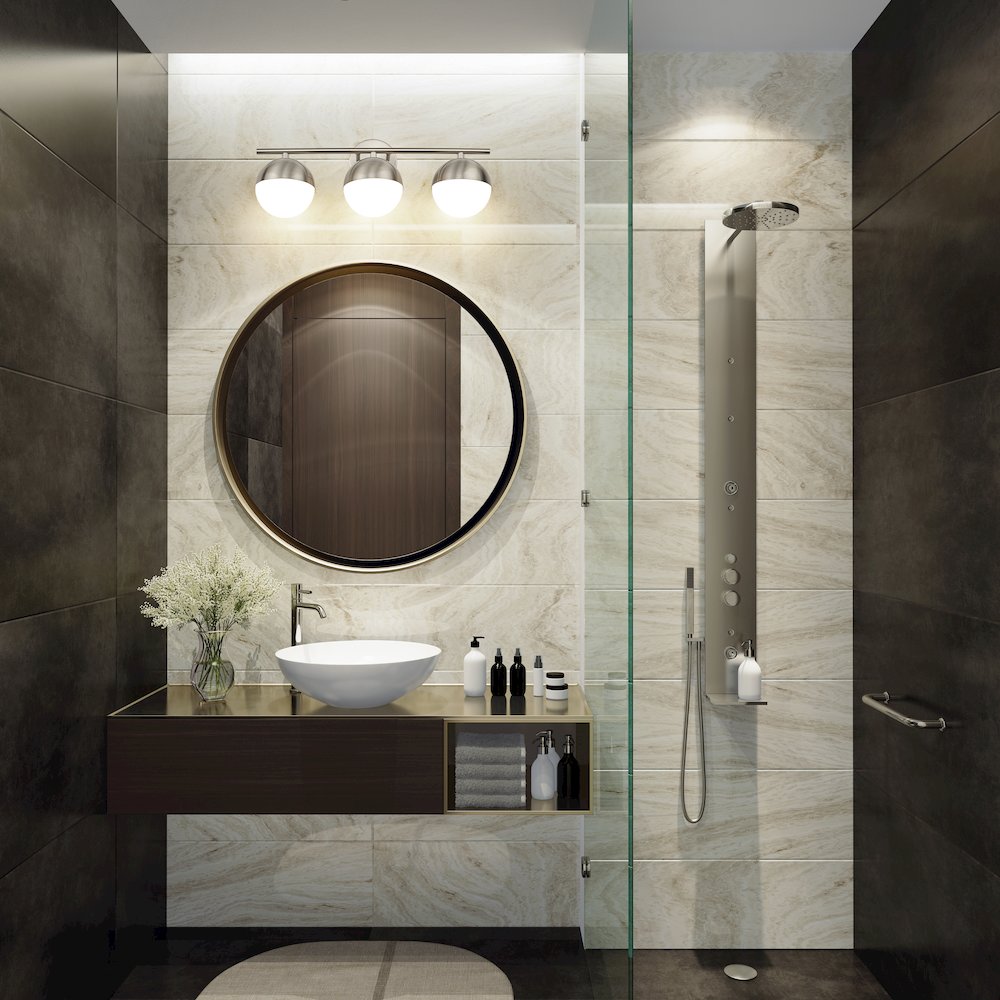 Z-Lite 3 Light Vanity. Picture 6
