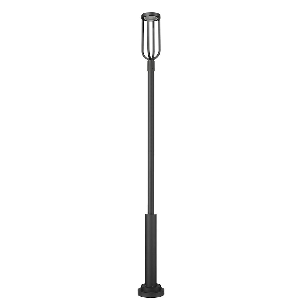 Z-Lite 1 Light Outdoor Post Mounted Fixture. Picture 5
