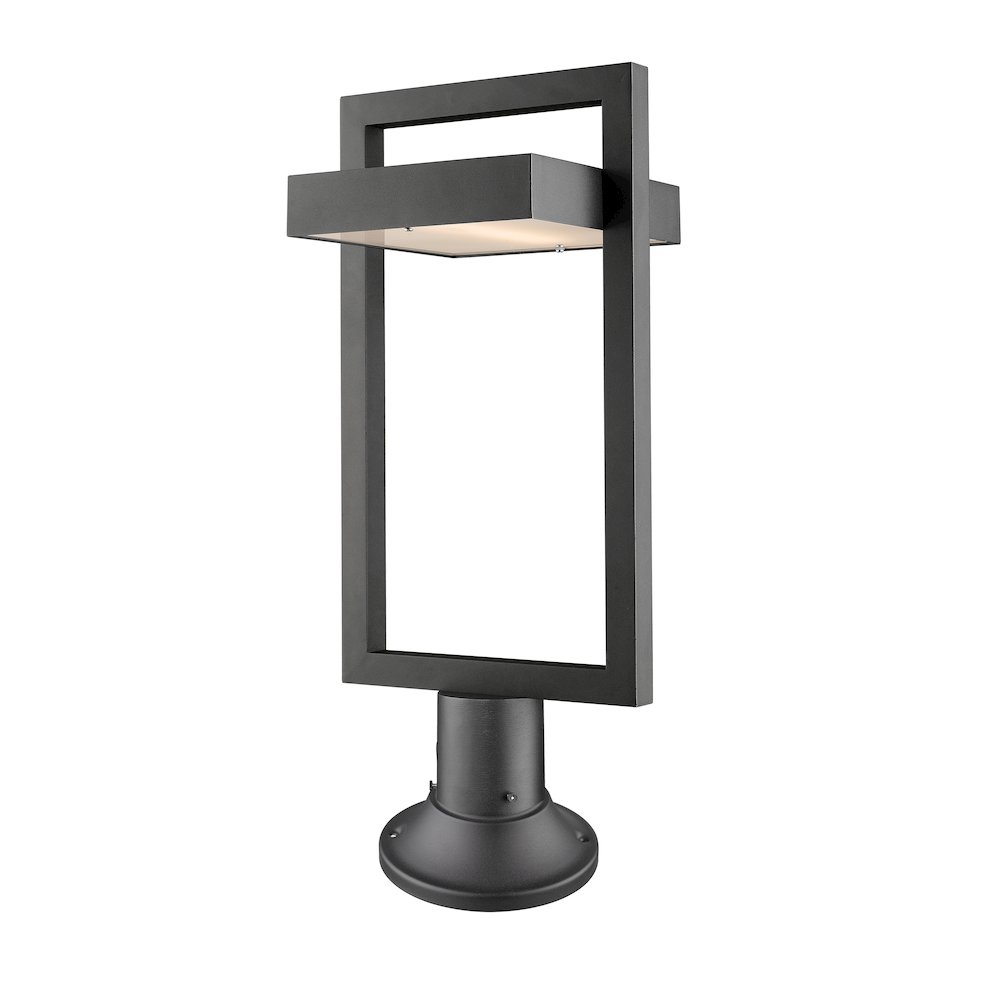 Z-Lite 1 Light Outdoor Pier Mounted Fixture. Picture 1
