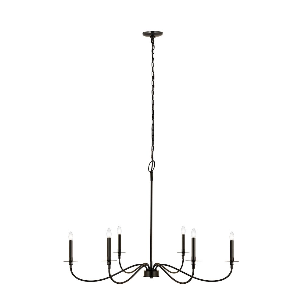 Z-Lite 6 Light Chandelier. Picture 1