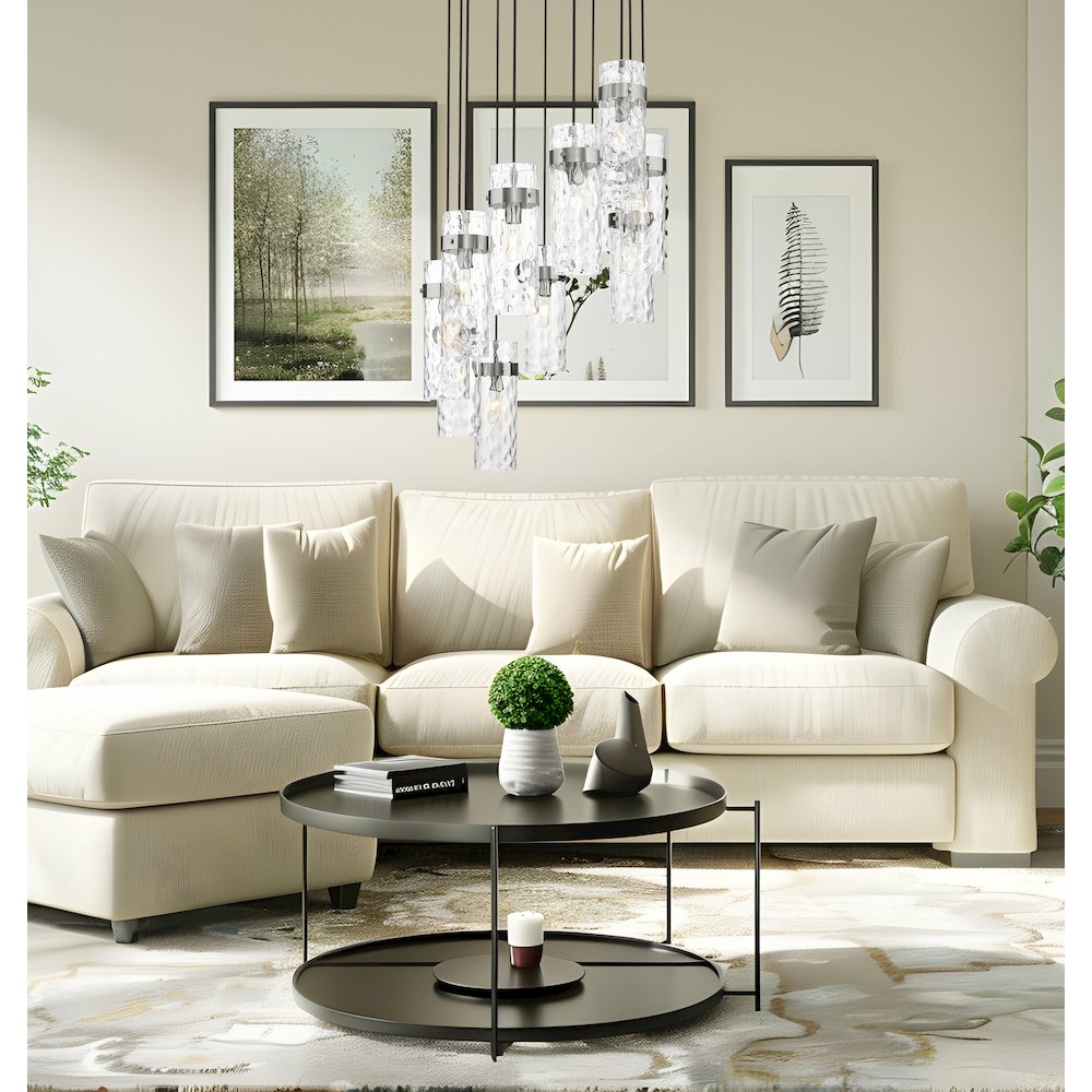 Z-Lite 11 Light Chandelier. Picture 6