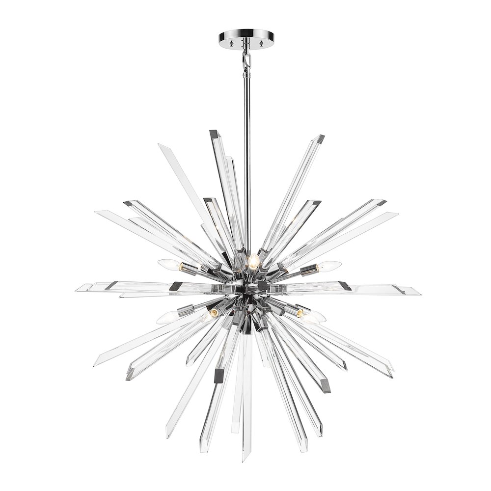 Z-Lite 10 Light Chandelier. Picture 1