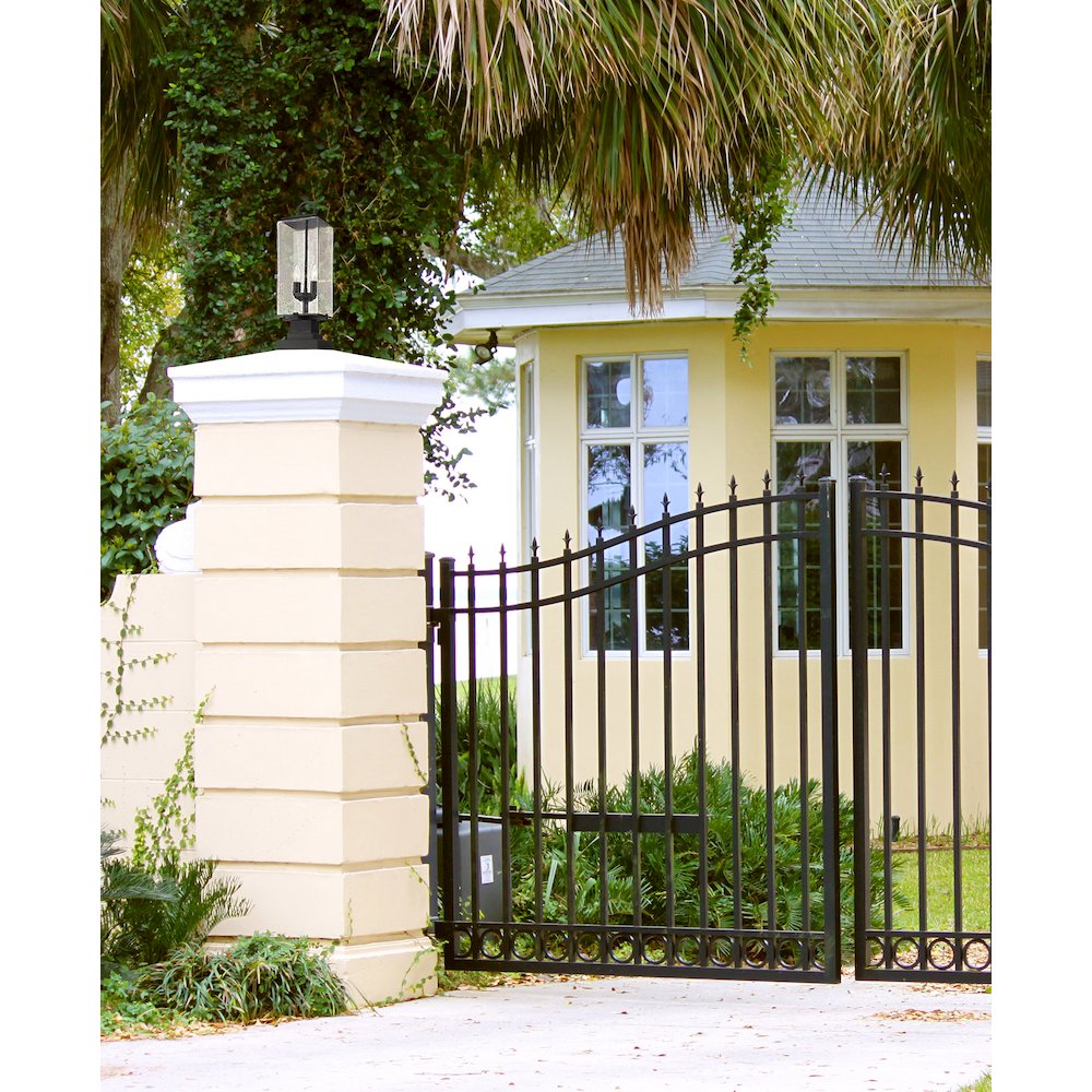 Z-Lite 2 Light Outdoor Pier Mounted Fixture. Picture 7