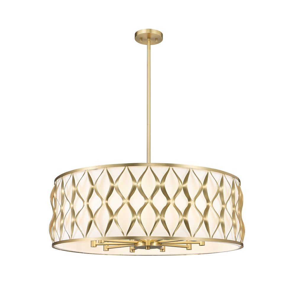 Z-Lite 10 Light Pendant. Picture 2