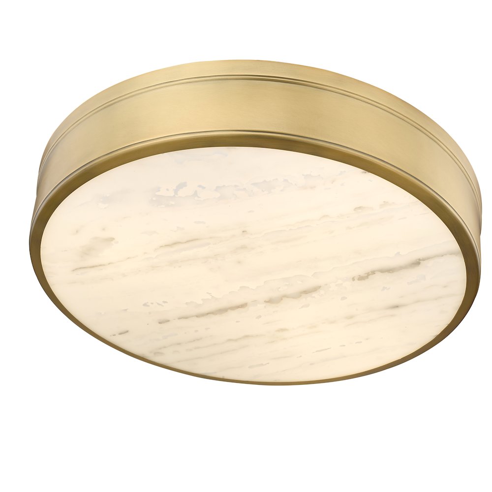 Z-Lite 3 Light Flush Mount. Picture 4