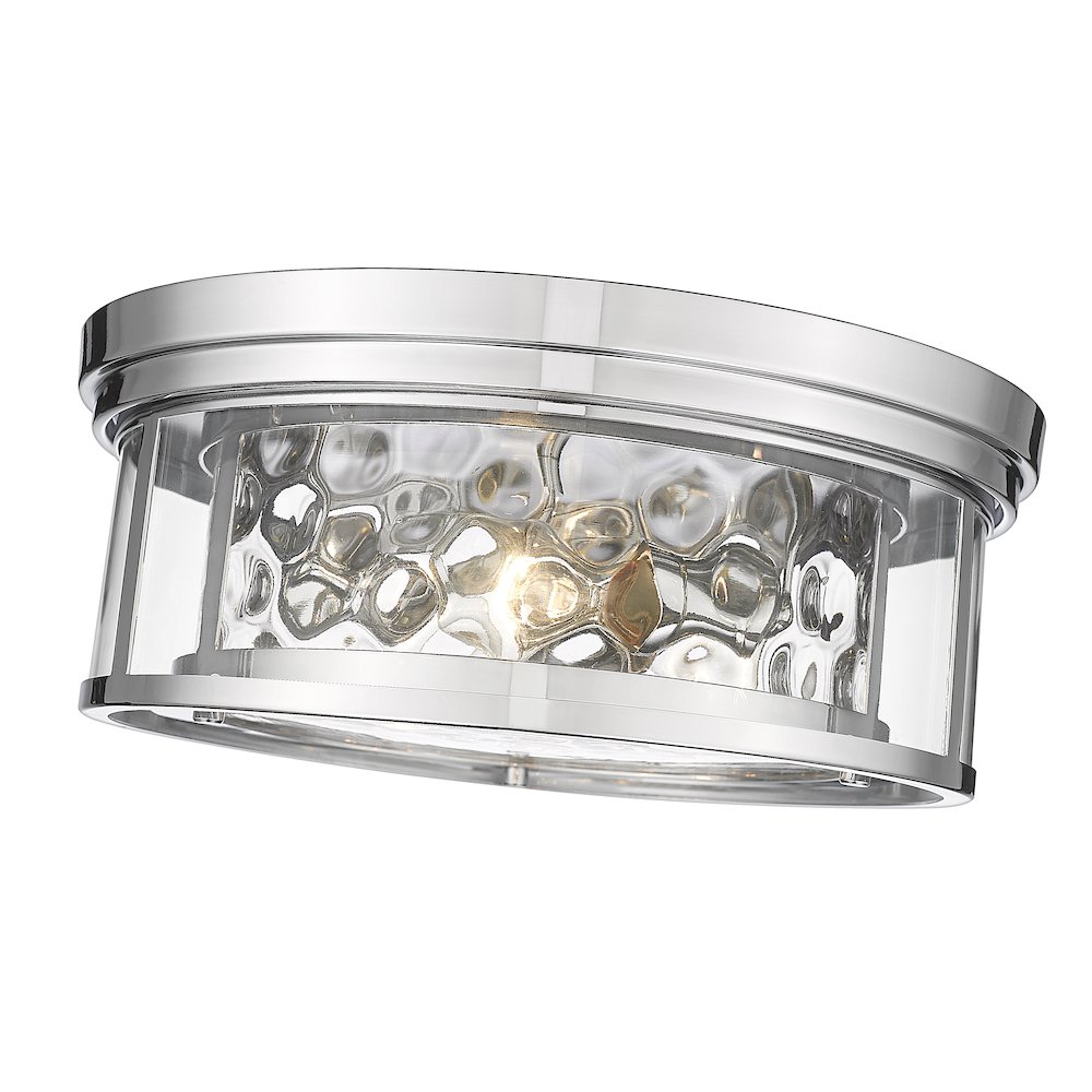 Z-Lite 3 Light Flush Mount. Picture 4