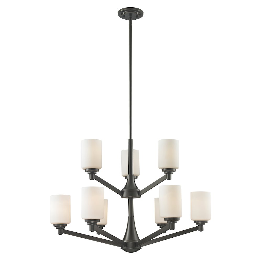 Z-Lite 9 Light Chandelier. Picture 1