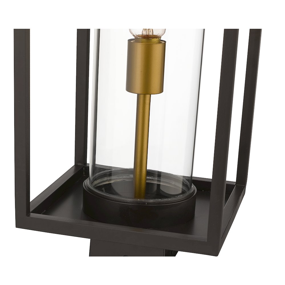 Z-Lite 1 Light Outdoor Post Mount Fixture. Picture 4