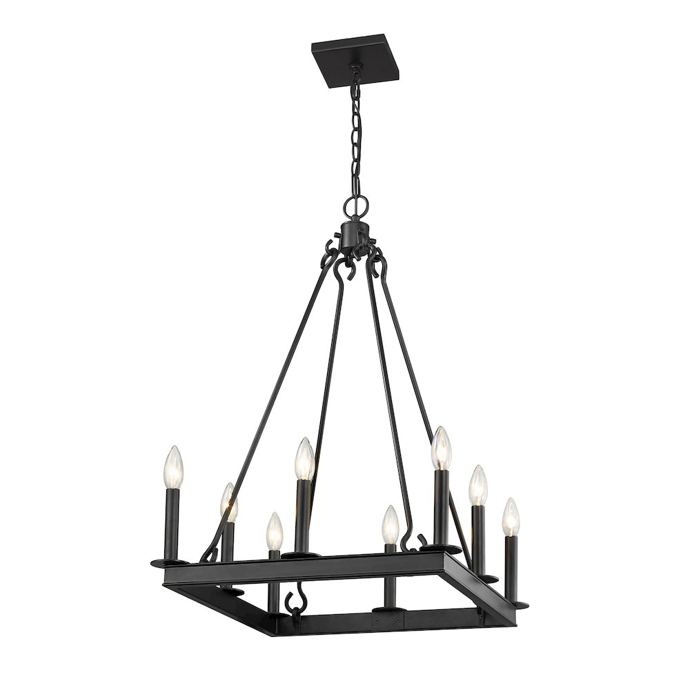 Z-Lite 8 Light Chandelier. Picture 1