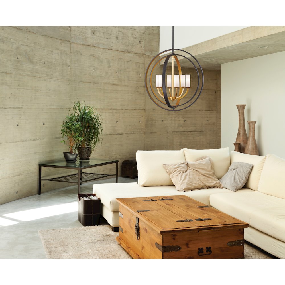 Z-Lite 6 Light Chandelier. Picture 2