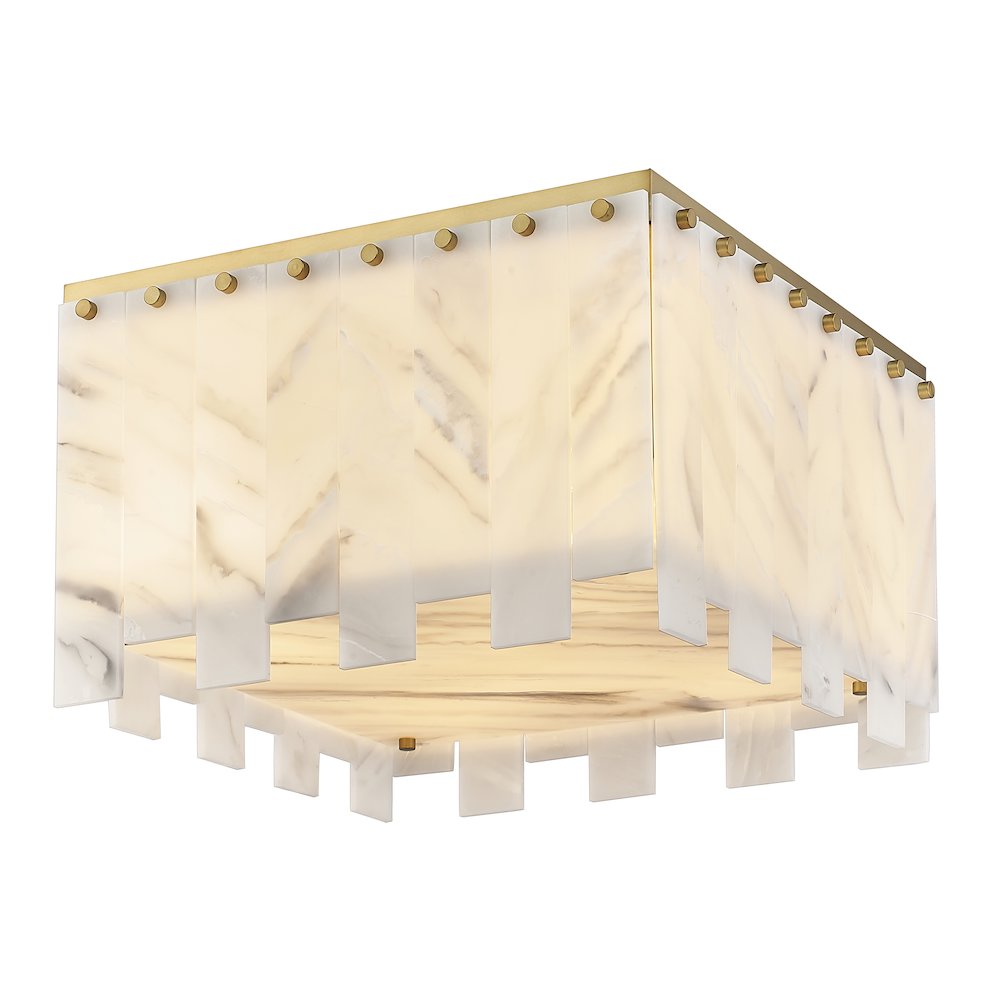 Z-Lite 6 Light Flush Mount. Picture 2