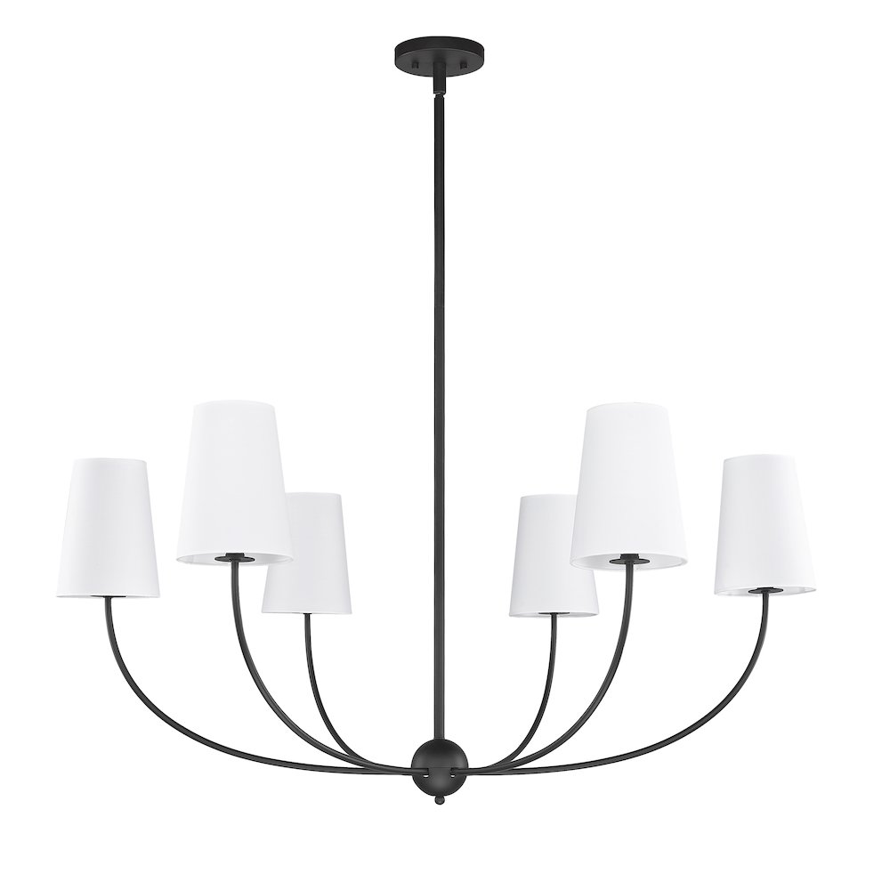 Z-Lite 6 Light Chandelier. Picture 5