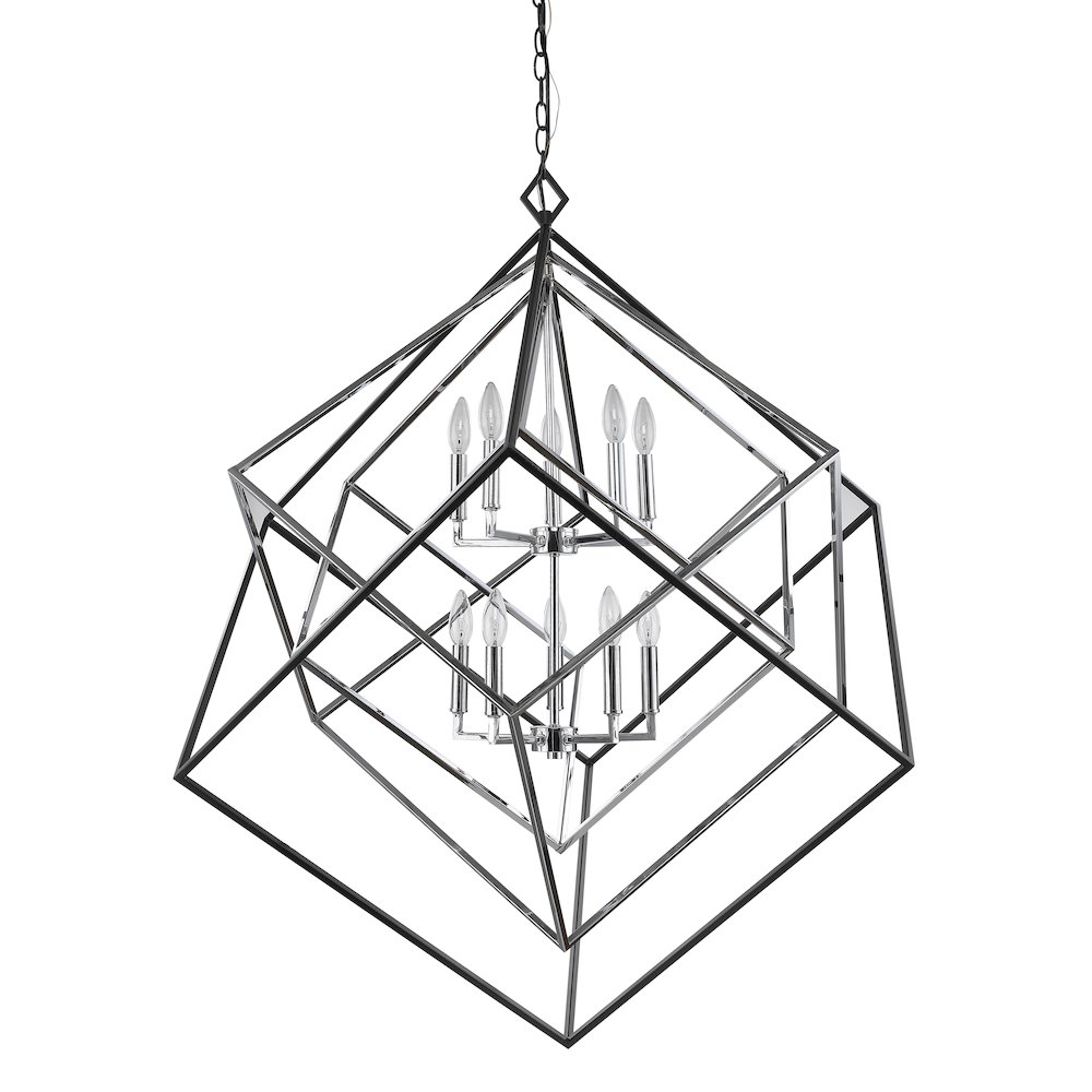 Z-Lite 10 Light Chandelier. Picture 5