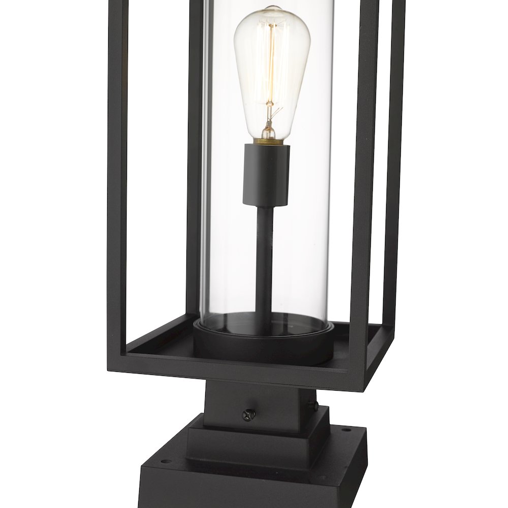 Z-Lite 1 Light Outdoor Pier Mounted Fixture. Picture 4