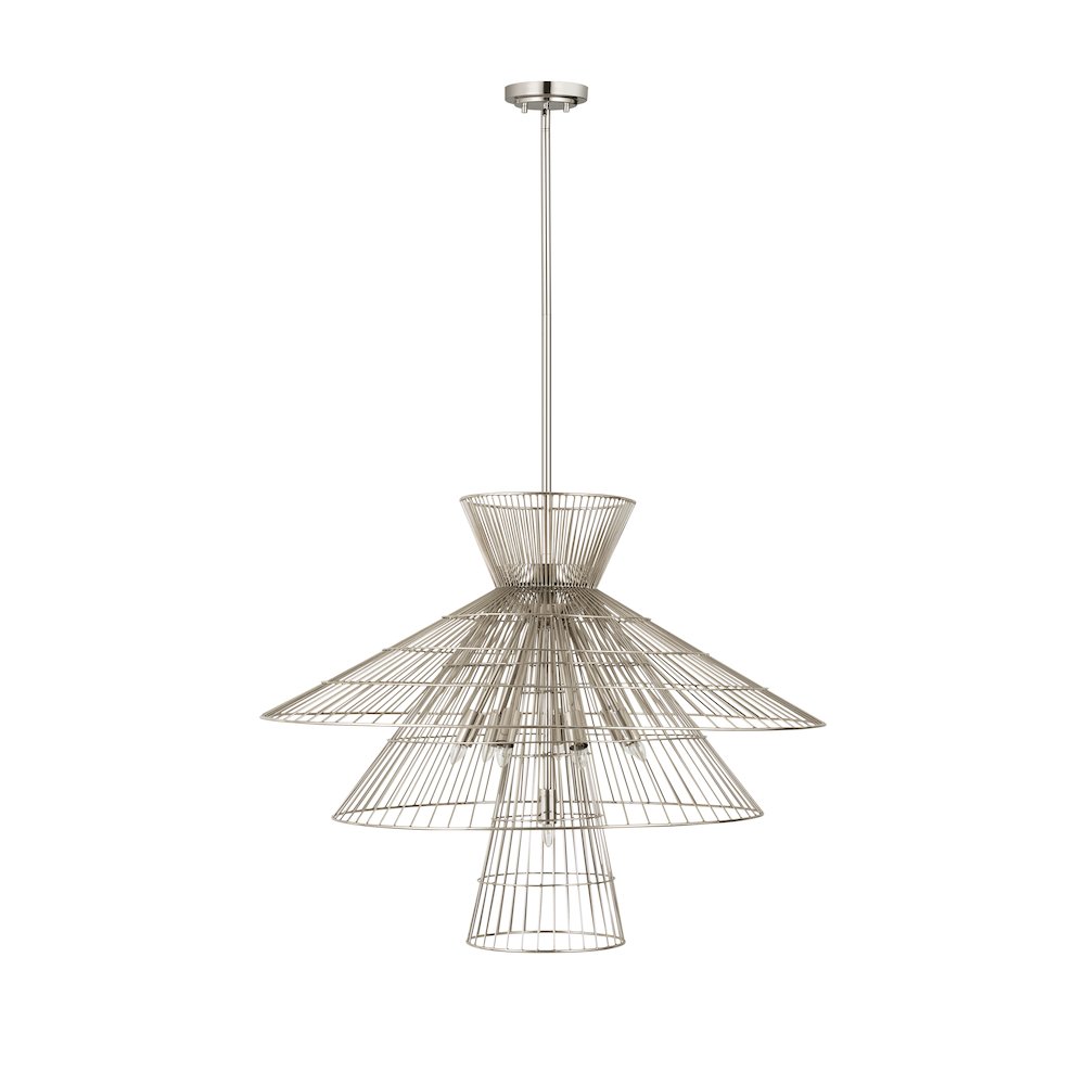 Z-Lite 8 Light Chandelier. Picture 5
