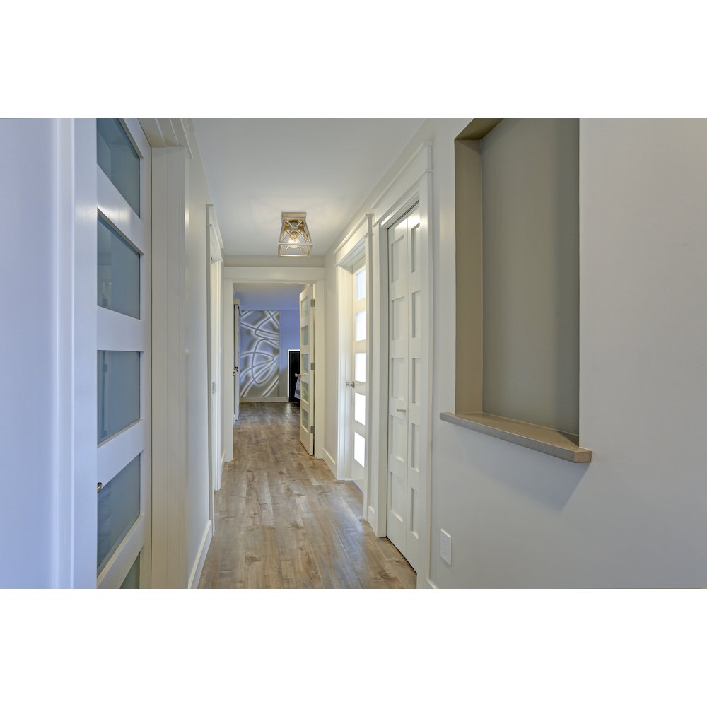 Z-Lite 1 Light Flush Mount. Picture 5