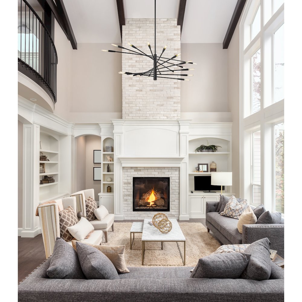 Z-Lite 20 Light Chandelier. Picture 7