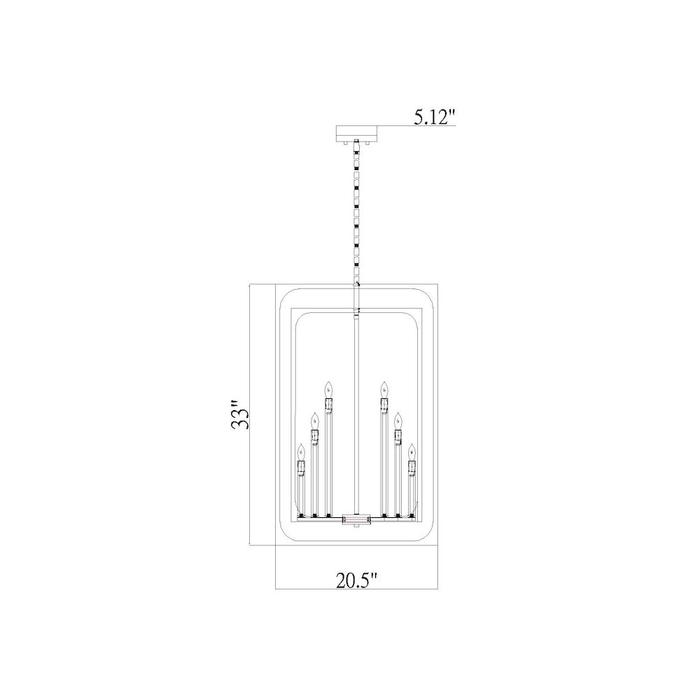 Z-Lite 12 Light Chandelier. Picture 8