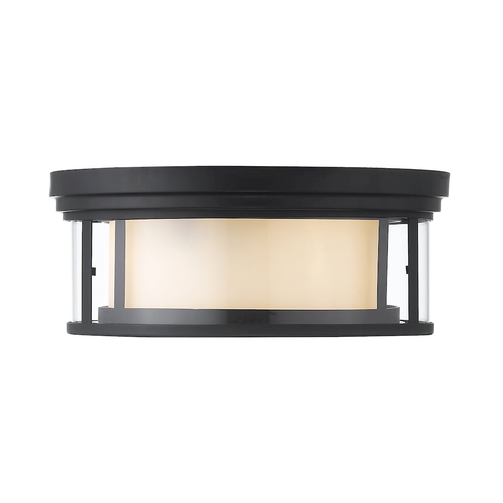 Z-Lite 3 Light Flush Mount. Picture 2