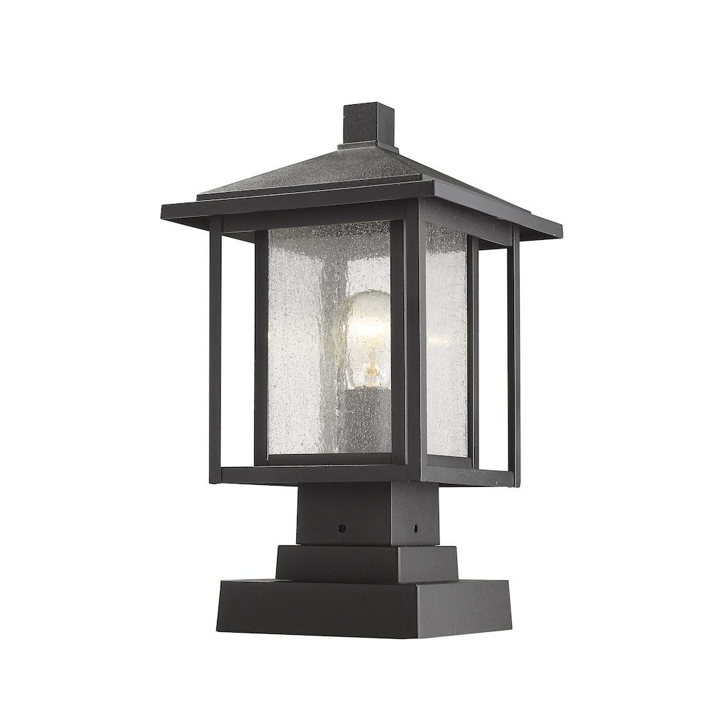 Z-Lite 1 Light Outdoor Pier Mounted Fixture. Picture 2