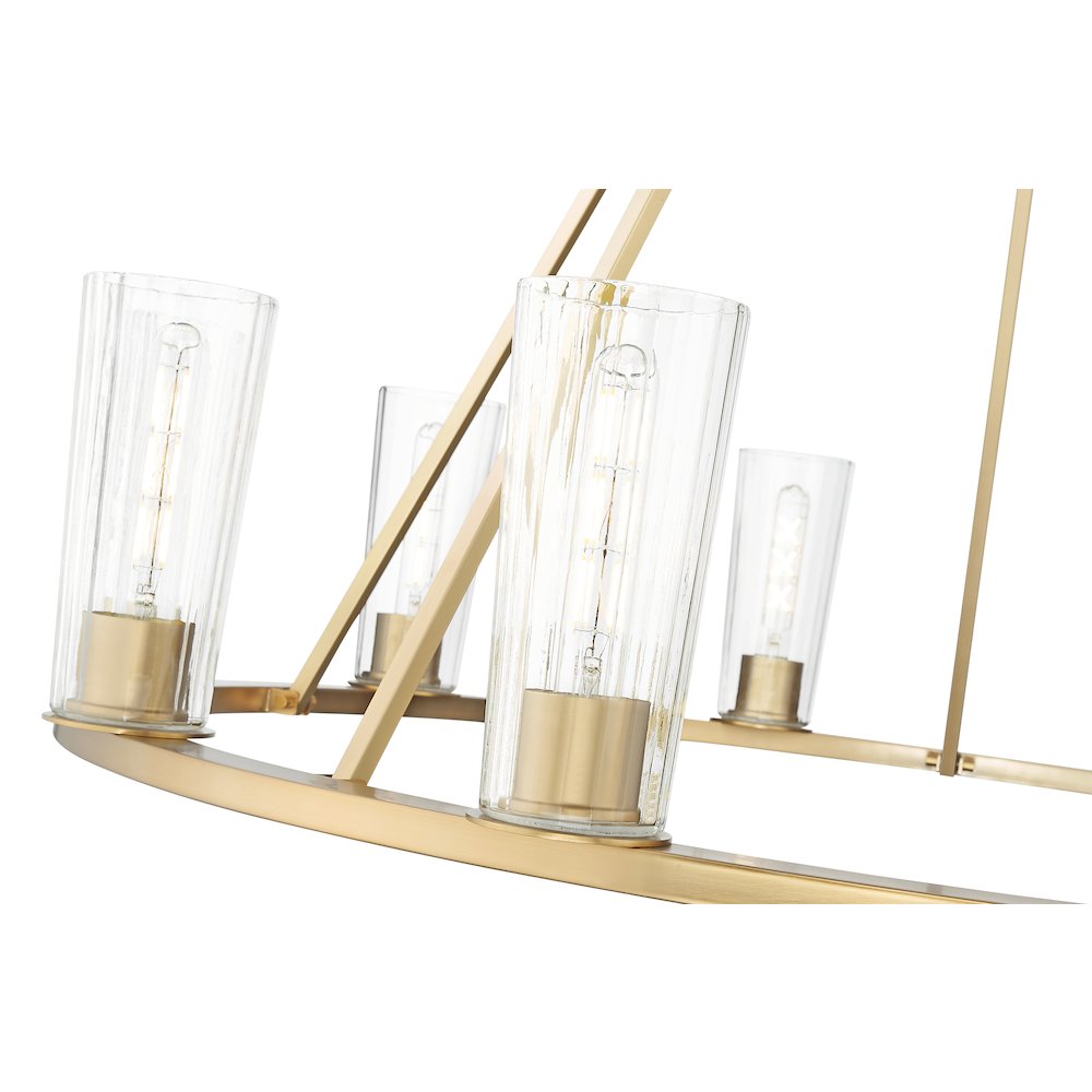Z-Lite 10 Light Chandelier. Picture 4
