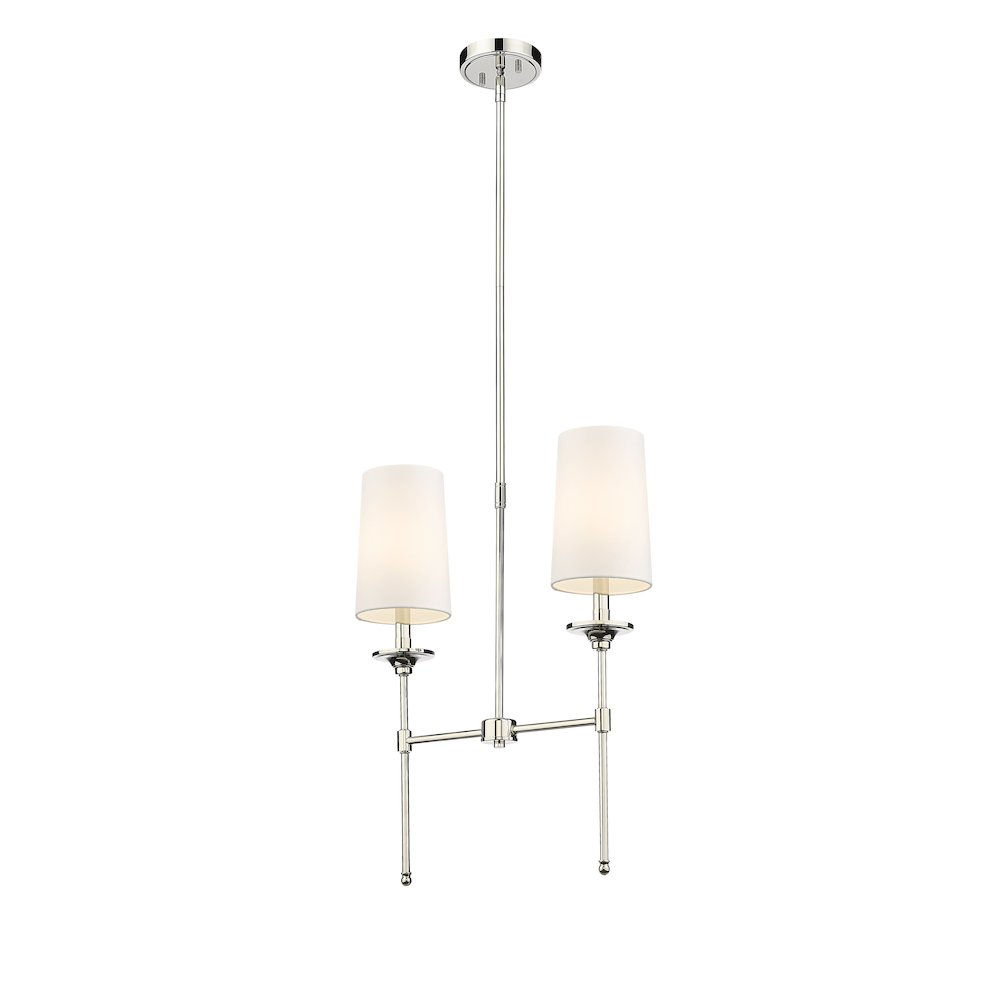 Z-Lite 2 Light Linear Chandelier. Picture 3