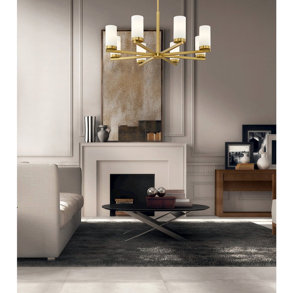 Z-Lite 8 Light Chandelier. Picture 6