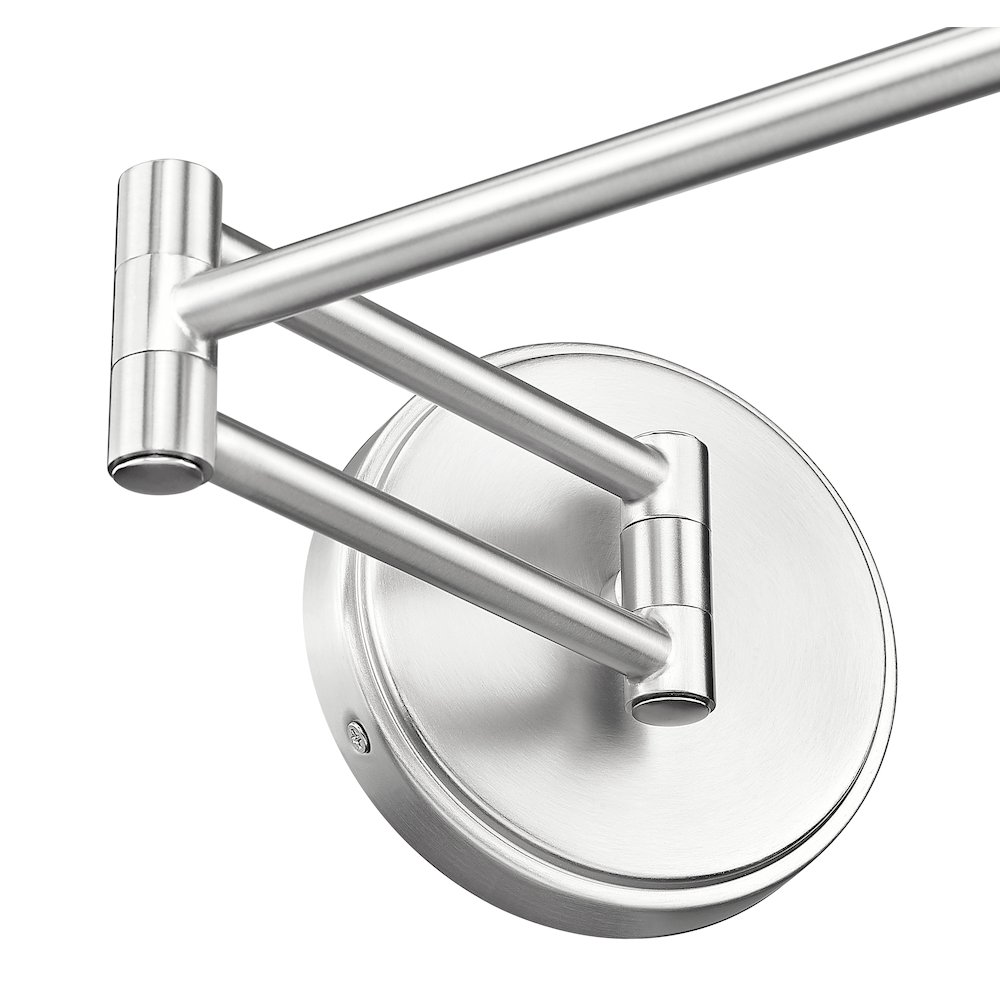Z-Lite 1 Light Wall Sconce, Brushed Nickel. Picture 4