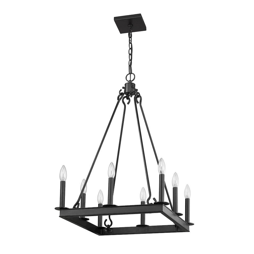 Z-Lite 8 Light Chandelier. Picture 5
