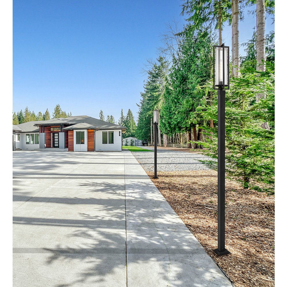 Z-Lite 1 Light Outdoor Post Mounted Fixture. Picture 7